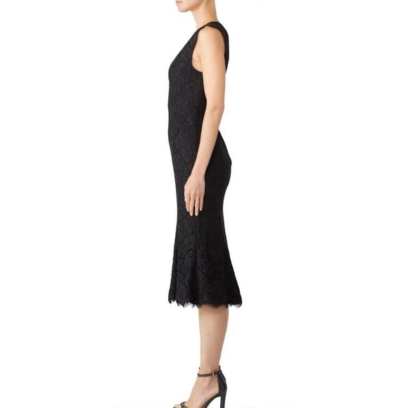 Fame & Partners The Bianca Dress Size 0 Black Midi  MSRP: $299 - Picture 4 of 7